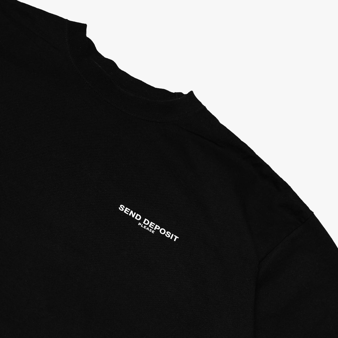 Womens Send Deposit Oversized Drop Shoulder T Shirt - Gravel