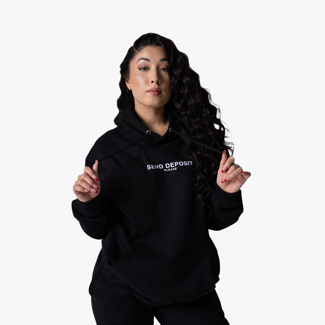 Womens Send Deposit Essential Hoodie