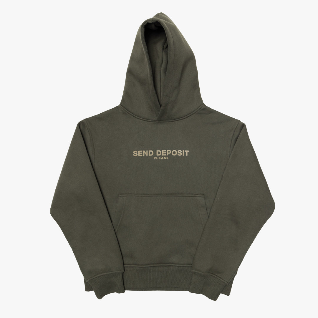 Send Deposit Equinox Hoodie Moss