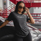 Womens Send Deposit Vintage Black T Shirt